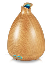 130ml Air Humidifier Essential Oil Diffuser Aroma Lamp Aromatherapy Electric Aroma Diffuser Mist Maker for Home-Wood