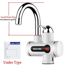 2016 NEW Instant Water Heater LCD Temperature Display Tankless Water Heater Tap Instant Hot Water Faucet Crane 3000W