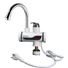 3000W Water Heater Bathroom / Kitchen instant electric water heater tap LCD temperature display Tankless faucet A-088
