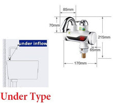 3000W EU plug  Electric Water Heater Kitchen Instant heater immersion heater Cold Hot Dual-Use A-0668