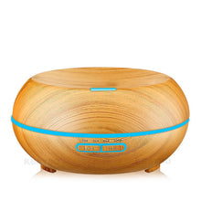 200ml Air Humidifier Oil DiffusersWood Grain Ultrasonic Humidifier for Office Home Bedroom Living Room