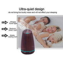 2017 Ultrasonic Aromatherapy Diffuser Wood Grain Ultrasonic Humidifier for Office Home Bedroom Living Room