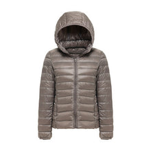 Woman Hooded Ultra Light Down Jackets