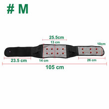 Adjustable Waist Tourmaline Self heating Magnetic Therapy Back Waist Support Belt Lumbar Brace Massage Band Health Care