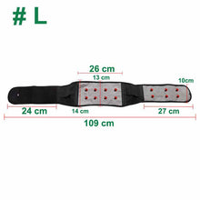 Adjustable Waist Tourmaline Self heating Magnetic Therapy Back Waist Support Belt Lumbar Brace Massage Band Health Care